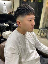 ウルフアッシュブラックカルマパーマベリーショート