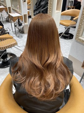 エムサロン 前橋川原(emusalon) 【maho】ハニーベージュ