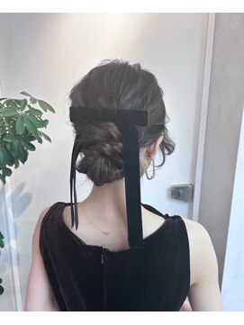 ウルー 六本木店(uruu) 【シニヨンスタイル】六本木/六本木駅/ヘアセット/結婚式/早朝