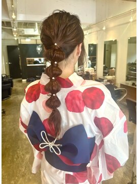 アビリティ ヘアー(ability hair) 浴衣　着物　玉ねぎヘアー
