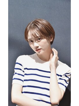 ウィローズ(WILLOW'S) 大人可愛い20代30代40代黒髪前下がりショートボブ丸みショート◎