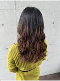 デジタルパーマ☆大人可愛いなみなみウェーブナチュラルカラー