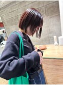 切りっぱなしボブ