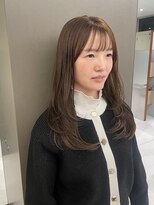 ローレンアオ(LOREN AO)&nbsp;【LOREN AO】レイヤーカット/オリーブベージュ/ダブルカラー