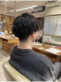 メンズカットパーマ