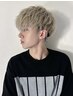 ブリーチ/Wカラー＋メンズカット￥9900【ゲリラクーポン☆2月限定】眉毛サロン