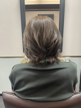 アリ 葛西店(ALi) 白髪ぼかしハイライト 葛西髪質改善|葛西縮毛矯正