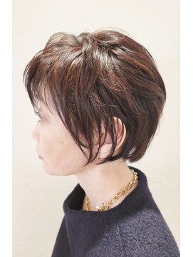 松本平太郎美容室 吉祥寺パートファイブ(PART5) ツーブロックショート×イノアカラー×ハイライト