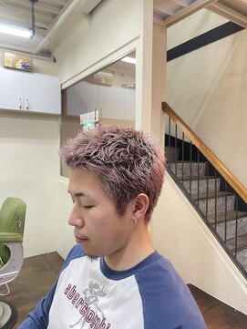 オーディナリーバーバープレース(Ordinary Barber Place) 高円寺/スパイキーショート