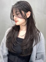 ロンド ジュルード 名古屋(Lond jeloud) 軽さと動きが魅力のレイヤーヘア×前髪カット 2wayバング