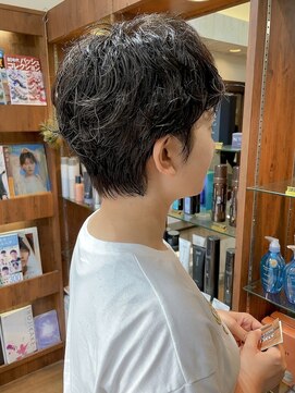 ヘアークルーズピース (hair cruise Piece) ショートパーマ／ニュアンスパーマ／マッシュショート