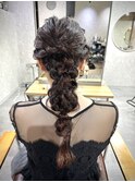 編みおろしアレンジ