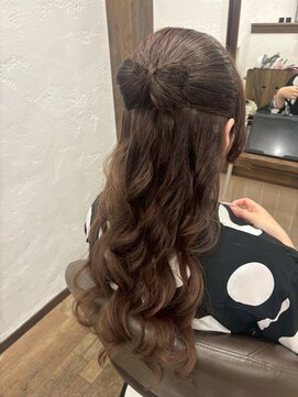 アミリー ひたち野うしく店(Amily) ハイライトバレイヤージュダブルカラーケアブリーチ20代30代