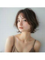 シェノン(chainon) ゆるふわパーマ×ショートボブ