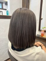 アミリー ひたち野うしく店(Amily)&nbsp;ハイライトバレイヤージュダブルカラーケアブリーチ20代30代