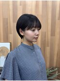 割れない顔まわりカット☆ショートボブ