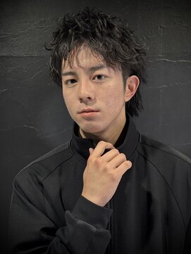 アウル 心斎橋(owl) 【ルーズショート】スパイキーショート/メンズパーマ/刈り上げ