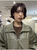 ショート/レイヤーカット/グレージュ
