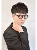 ビジネスショート/メンズカット/メンズパーマ<理容室>スーツ