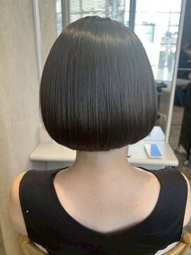エミュー 大船店(emue) 大船ワンカラーブリーチなしダブルカラーブラウンカラー髪質改善