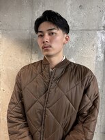 オルカ(ORCA) フリックパーマ/刈り上げセンターパート/テーパーフェード/fade