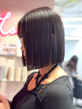 ロンドヴァリー 渋谷店(Lond vallee) ミニボブレイヤー/レイヤーカット/ショートボブ/顔周り韓国/渋谷