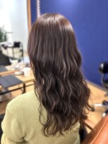 ナル バイ マグ(nalu by Mag)&nbsp;コテ巻き風◎デジタルパーマ×ラベンダーベージュ