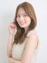 アッシュ 成増店(Ash)&nbsp;シアーベージュで魅せる韓国風ロングレイヤー