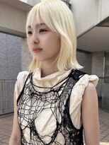 トニーアンドガイ 青山表参道店(TONI&GUY)&nbsp;抜きっぱなしブロンド×くびれボブ