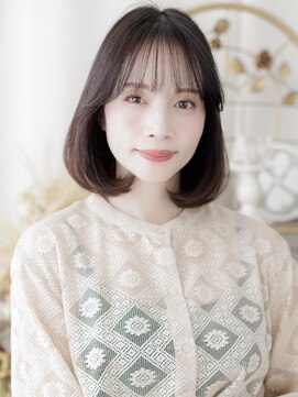 エノア バイ カバーヘア(ENOA by COVERHAIR) 丸みと艶の上品ボブ/川口/30代/40代/50代  【説明文】こ