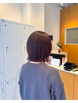 フィーカ(fika) ☆レイヤーボブ×ピンクブラウン