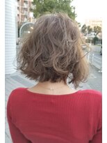 ウノプリール 京橋店(uno pulir) 【unopulir小林】切りっぱなしボブ×バレイヤージュグレージュ