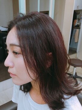 ヘアアンドネイル シーソー(Hair&Nail Seesaw) 外ハネレイヤーボブ