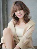 王道くびれセミディ＃アッシュカラー☆外ハネ【nanana parena】3