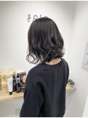 ダークトーンシフォンボブ