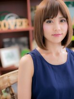 カバーヘア ブリス 上尾西口店(COVER HAIR bliss) ■斜めバングで一歩リードスリークボブ16-31★上尾30代40代50代