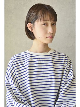 メルシー(merci.) 【merci．】大人女子に！ぱつっとミニボブ♪