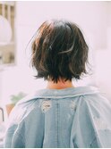 無造作ボブ/20代/30代/40代/50代/倉敷/南町