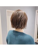 フランチェスカドット(francesca.)&nbsp;ナチュラルブラウン×切りっぱなしボブ【竹中慎治】梅田