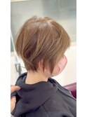 【liesta salon】骨格補正丸みくびれショート☆おおたかの森