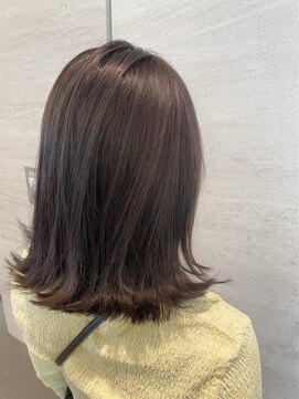 トキオガーデン(TOKIO garden) ブリーチなしダブルカラーでラベンダーベージュ