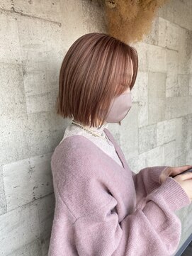 ミルヘアデザイン(mil hair design) ピンクベージュ