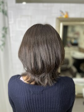 リトル(Re:tle) 【河野有希】ブリーチなしのアッシュグレー