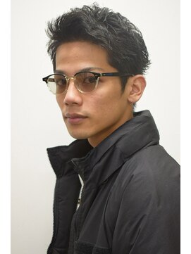 ルックグッドストア(LOOK GOOD STORE) 束感マッシュスパイキーショートフェードアップバング元町