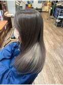 20代30代40代ストレートミルフィーユカラー寒色系透明感美肌
