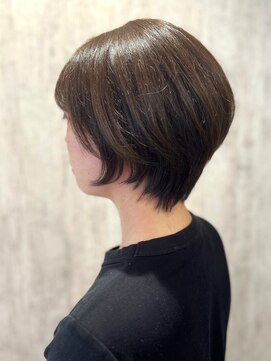 テトテ 門戸厄神店(tetote) 【tetote村山サロンスタイル】前下がり　ひし形ショート