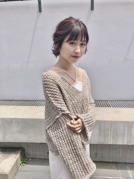 髪質改善ヘアエステ フランネル 経堂(Flannel) ピンクブラウン