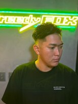 グリーディーフォックス 三軒茶屋(GreedyFOX)&nbsp;波巻き/マッシュパーマ/ウルフ/ハイライト<理容室>三軒茶屋