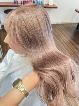 アンユージュアル(unusual) ベージュカラー/ハイベージュ/レイヤーカット