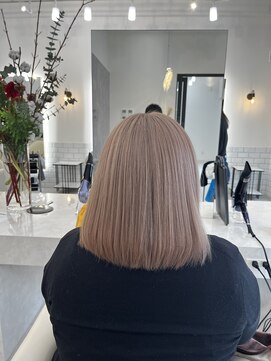 アオ 甲府本店(AO) 《AO hair》ミルクティーピンク